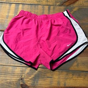 pink Nike shorts